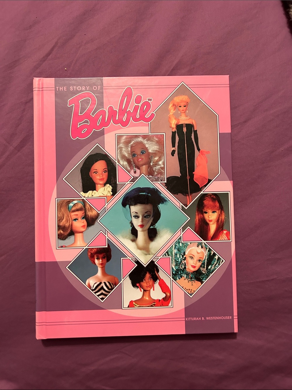 Vintage collectible The Story of Barbie Hardcover Book -Barbie Dolls Mattle Toys